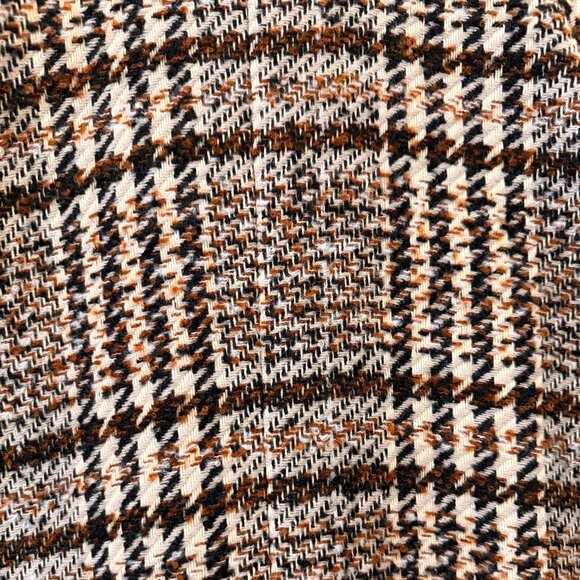Brown Plaid Avec Les Files Coat - Size XL - NWT - Picture 6 of 6